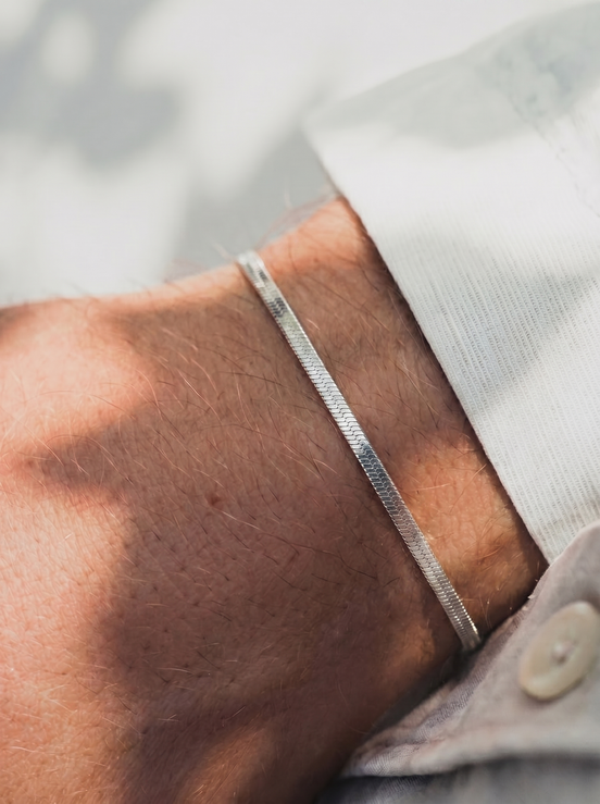 Herringbone Chain Bracelet