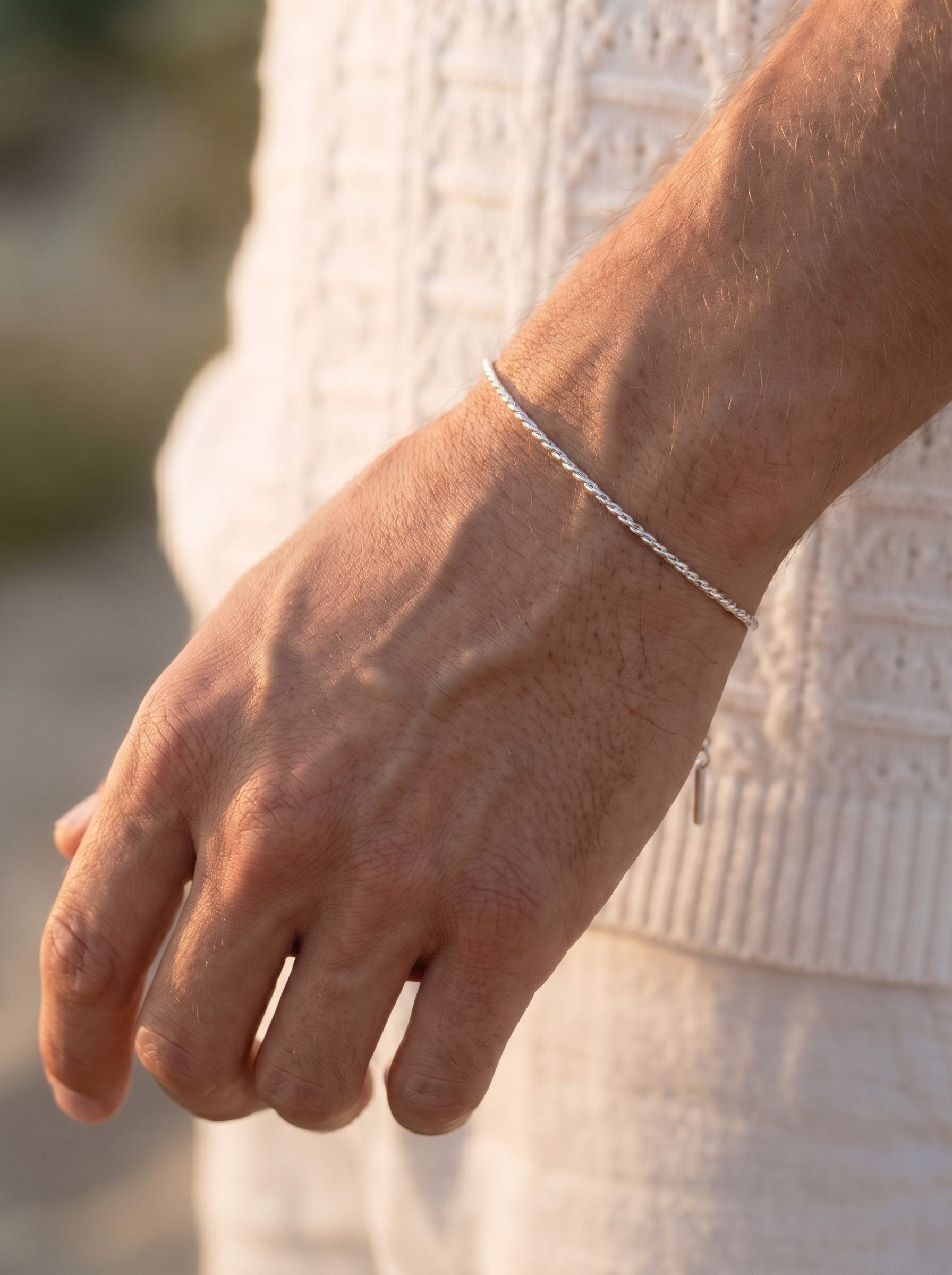 Minimal Chain Bracelet
