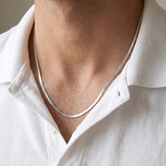 Herringbone Chain Necklace