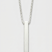 Minimal Pendant & Box Chain