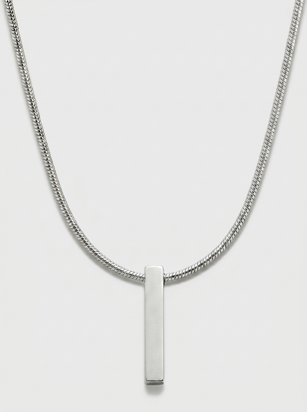 Minimal Pendant & Round Chain