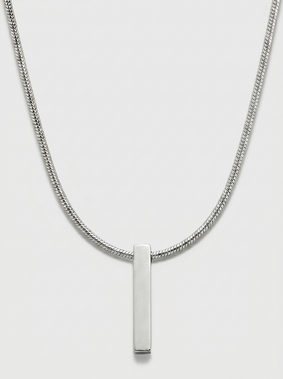 Minimal Pendant & Round Chain