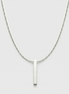 Minimal Pendant & Box Chain