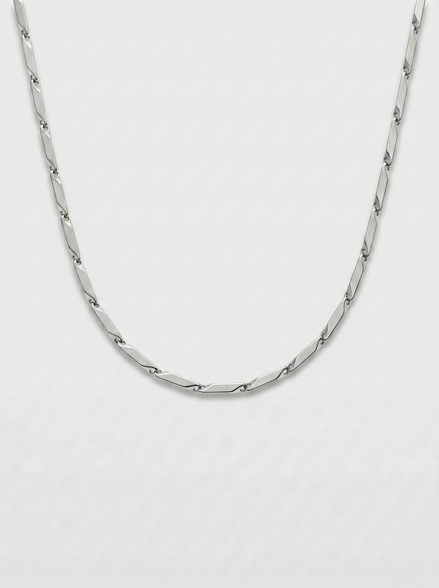 Rectangle Chain Necklace