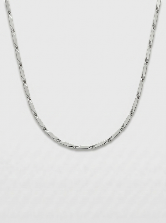 Rectangle Chain Necklace