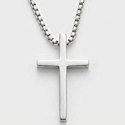 Cross Pendant & Classic Chain