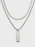 Flat Pendant & Necklace Duo
