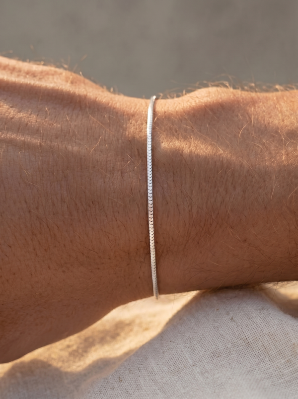 Octagon Chain Bracelet